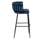 Комплект из двух барных стульев хокер FLORES Navy Blue - изображение 3
