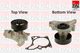 Помпа водяна FAI Auto Parts Mazda 3 (Bm, Bn) 2.2 D (Shy4) 09/2013_ (WP6655) - зображення 1