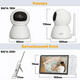 Видеоняня Baby Monitor с 5-дюймовым IPS экраном и аккумулятором 5000 mAh ABM-700 - изображение 13