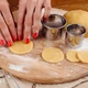 Металлические формы кольца для вырезки теста (вареников, пельменей, печенья) 2 шт. в наборе высота 4 см - изображение 10