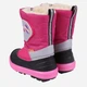 Детские зимние сапоги для девочки Demar Baby Sports 1506NA 22-23 Розовые (5901232018625) - изображение 4