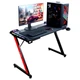 Стол игровой компьютерный геймерский XTRIKE ME DK-05 с LED RGB подсветкой - изображение 1