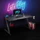 Стол игровой компьютерный геймерский XTRIKE ME DK-02 110x60x74мм - изображение 2