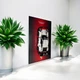 Арт Держатель Рамка на Стену 80x50 см. для Фирменного Конструктора Technic (42096) Porsche 911 RSR / Порше / Type-C - изображение 2