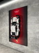 Арт Держатель Рамка на Стену 80x50 см. для Фирменного Конструктора Technic (42096) Porsche 911 RSR / Порше / Type-C - изображение 11