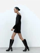 Платье женское Zara 4387/268 M Черное (04387268800037) - изображение 5