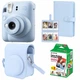 Набір Камера моментального друку Fujifilm INSTAX Mini 12 Pastel Blue / Чохол блакитний / Фотопапір на 20 знімків / Фотоальбом блакитний на 108 знімка - изображение 1