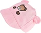 Детская кепка с вышивкой Little Bear Розовый 48-50см - изображение 7
