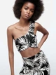 Футболка женская Zara 5039/687 S Черная (05039687084022) - изображение 1