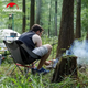 Складное кресло, стул Naturehike YL05 black - изображение 5