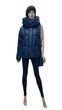 Куртка женская зимняя Clasna короткая с натуральным утеплителем CW24D397DW M синий - изображение 3