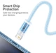 Кабель Baseus Dynamic Series Fast Charging Data Cable USB to iP 2.4 A 1 m Blue (CALD000403) - зображення 5