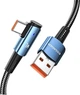 Кабель Essager Sunset Bend Type 7A cable USB A to Type C 2 м 100W Blue (EXCWT7A-CGA03-P) - зображення 1