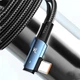 Кабель Essager Sunset Bend Type 7A cable USB A to Type C 2 м 100W Blue (EXCWT7A-CGA03-P) - зображення 2