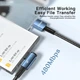 Кабель Essager Sunset Bend Type 7A cable USB A to Type C 2 м 100W Blue (EXCWT7A-CGA03-P) - зображення 3