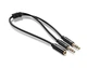 Кабель UGREEN AV140 3.5мм 2 AM to 3.5 мм AF ABS Black (20898) - зображення 5