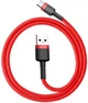 Кабель Baseus Cafule Type-C 3A (1m) (red) - изображение 2