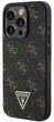 Панель Guess Hardcase New 4G Triangle для Apple iPhone 16 Pro Black (GUHCP16LPG4GPK) - зображення 3