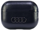 Etui Audi Leather Big Logo do AirPods Pro 2 Black (6955250228275) - obraz 1