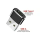 Перехідник USB-C Жіноче на USB-A Male OTG Dynamode (DM-AD-USB-CA) - зображення 3