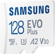 Карта памяти Samsung Evo Plus microSDXC 128GB UHS-I U3 V30 A2 + SD адаптер (MB-MC128SA/EU) - изображение 2