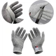 Перчатки защитные от порезов Cut resistant gloves антипорез, 5 класс защиты, S - изображение 10