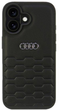 Etui Audi Synthetic Leather do Apple iPhone 16 Black (6955250228411) - obraz 1