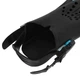 Ласты тренировочные короткие с открытой пяткой CIMA 8968 размер S-M (37-42) Blue-Black - изображение 6