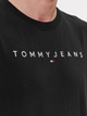 Koszulka męska bawełniana długa Tommy Jeans DM0DM17993-BDS XL Czarna (8720645991441) - obraz 3