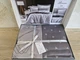 Турецька постільна білизна First Choice Cotton Satin Rovena Grey євро - зображення 4