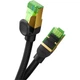 Мережевий кабель Baseus High Speed CAT8 40Gigabit Ethernet Cable (Braided Cable) 0.5m (B0013320C111-00) Cluster Black - зображення 4