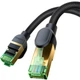 Мережевий кабель Baseus High Speed CAT8 40Gigabit Ethernet Cable (Braided Cable) 0.5m (B0013320C111-00) Cluster Black - зображення 5