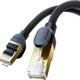 Сетевой кабель Baseus High Speed CAT8 40Gigabit Ethernet Cable (Round Cable) 0.5m (B0013320A111-00) Cluster Black - изображение 6