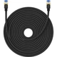 Мережевий кабель Baseus High Speed CAT7 10Gigabit Ethernet Cable (Braided Cable) 25m (B0013320B111-10) Cluster Black - зображення 1