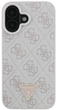 Панель Guess Hardcase New 4G Triangle для Apple iPhone 16 White (GUHCP16SPG4GPH) - зображення 3