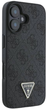 Etui Guess Hardcase New 4G Triangle do Apple iPhone 16 Black (GUHCP16SPG4GPK) - obraz 4