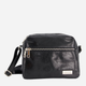 Torebka crossbody damska ze skóry naturalnej VENEZIA W007LEBKTOR097 Czarna (5906140574003) - obraz 1