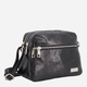 Torebka crossbody damska ze skóry naturalnej VENEZIA W007LEBKTOR097 Czarna (5906140574003) - obraz 3