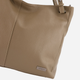 Torba shopper damska ze skóry naturalnej VENEZIA D029LEBRTOR100 Brązowa (5906140581094) - obraz 4