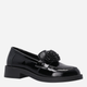 Loafersy damskie lakierowane VENEZIA B010PABLOBM046 40 26 cm Czarne (5906140526477) - obraz 3