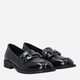 Loafersy damskie lakierowane VENEZIA A004PABLOBM028 38 24.5 cm Czarne (5906140519516) - obraz 2