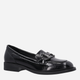 Loafersy damskie lakierowane VENEZIA A004PABLOBM028 40 26 cm Czarne (5906140519530) - obraz 3