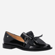 Loafersy damskie lakierowane VENEZIA A010PABLOBM068 39 25 cm Czarne (5906140608319) - obraz 3