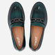 Loafersy damskie lakierowane VENEZIA E011PAGROBM061 41 26.5 cm Zielone (5906140555972) - obraz 5