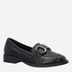 Loafersy damskie skórzane VENEZIA A005LEBLOMB028 40 26 cm Czarne (5906140520550) - obraz 3