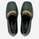 Loafersy damskie lakierowane VENEZIA D002NAGROBM011 36 23.5 cm Zielone (5906140446386) - obraz 5