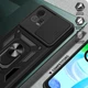 Протиударний чохол Armor Ring + захиcт камери для Motorola Moto G54 та G54 Power Simon case чорний - изображение 12
