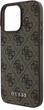 Etui Guess Hardcase 4G Classic do Apple iPhone 16 Pro Max Brown (GUHCP16XG4GFBR) - obraz 6