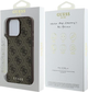 Панель Guess Hardcase 4G Classic для Apple iPhone 16 Pro Max Brown (GUHCP16XG4GFBR) - зображення 8