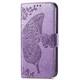 Чехол-книжка с рисунком UniCase Butterfly Pattern для Samsung Galaxy A24 (A245) - Light Purple - изображение 4